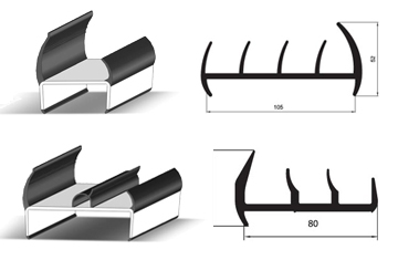 RUBBER AND PVC PROFILES
