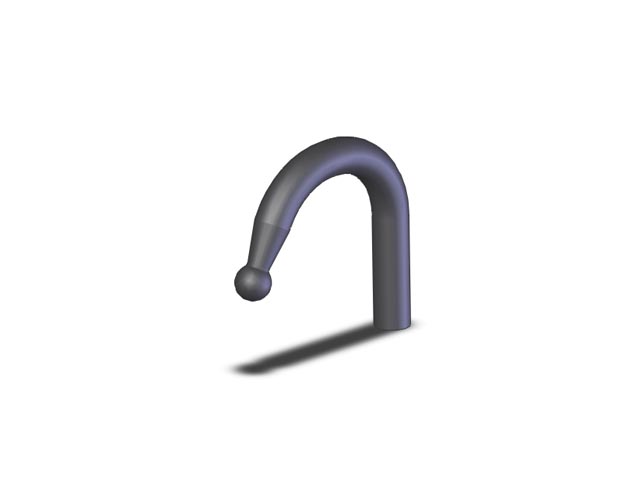 TRAILER ACCESSORIES  - UY030 - 8MM - HOOK