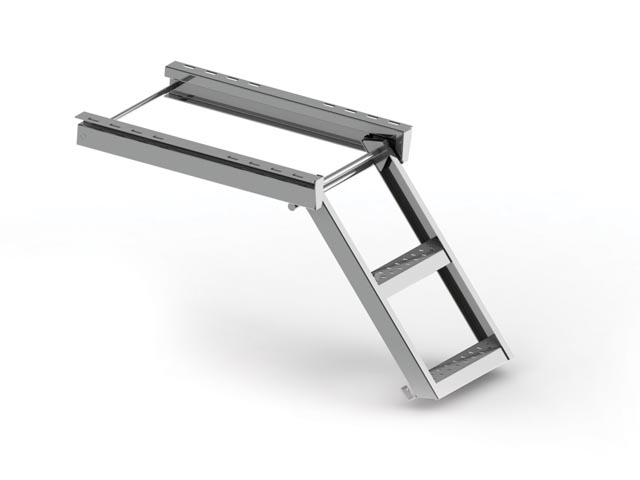 TRAILER ACCESSORIES - UY001 2 STEPS LADDER